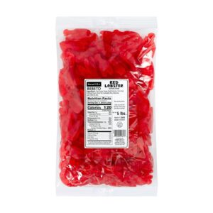 Kervan Red Lobster Gummy 5lb Bag Bulk